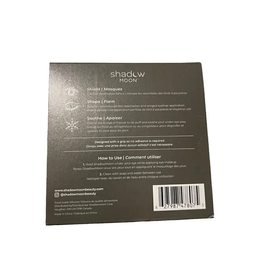 Shadowmoon BNIB Pink Silicone Under Eyeshadow Reusable Shadow Shield